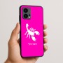 כיסוי בעיצוב אישי עם השם שלך לדגם - Motorola Edge 50 Fusion 5G בעיצוב עקרב