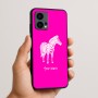 כיסוי בעיצוב אישי עם השם שלך לדגם - Motorola Edge 50 Fusion 5G בעיצוב זברה
