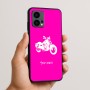 כיסוי בעיצוב אישי עם השם שלך לדגם - Motorola Edge 50 Fusion 5G בעיצוב הארלי-דיווידסון