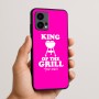 כיסוי בעיצוב אישי עם השם שלך לדגם - Motorola Edge 50 Fusion 5G בעיצוב מלך הגריל