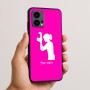 כיסוי בעיצוב אישי עם השם שלך לדגם - Motorola Edge 50 Fusion 5G בעיצוב צלמת - אישה