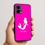 כיסוי בעיצוב אישי עם השם שלך לדגם - Motorola Edge 50 Fusion 5G בעיצוב בתולת ים - אישה