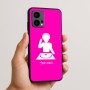 כיסוי בעיצוב אישי עם השם שלך לדגם - Motorola Edge 50 Fusion 5G בעיצוב אזור מוזיקה של די ג'יי