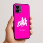 כיסוי בעיצוב אישי עם השם שלך לדגם - Motorola Edge 50 Fusion 5G בעיצוב מזלות - תאומים