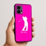 כיסוי בעיצוב אישי עם השם שלך לדגם - Motorola Edge 50 Fusion 5G בעיצוב שחקן גולף