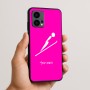 כיסוי בעיצוב אישי עם השם שלך לדגם - Motorola Edge 50 Fusion 5G בעיצוב קפיצת סקי אולימפית