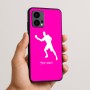 כיסוי בעיצוב אישי עם השם שלך לדגם - Motorola Edge 50 Fusion 5G בעיצוב שחקן פינג פונג