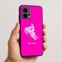 כיסוי בעיצוב אישי עם השם שלך לדגם - Motorola Edge 50 Fusion 5G בעיצוב אופנוע שלג