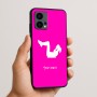 כיסוי בעיצוב אישי עם השם שלך לדגם - Motorola Edge 50 Fusion 5G בעיצוב אישה מתאמנת