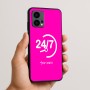 כיסוי בעיצוב אישי עם השם שלך לדגם - Motorola Edge 50 Fusion 5G בעיצוב 24 ביולי