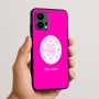 כיסוי בעיצוב אישי עם השם שלך לדגם - Motorola Edge 50 Fusion 5G בעיצוב לוח שנה אצטקי של המאיה