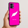 כיסוי בעיצוב אישי עם השם שלך לדגם - Motorola Edge 50 Fusion 5G בעיצוב נוצת נוצה