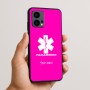 כיסוי בעיצוב אישי עם השם שלך לדגם - Motorola Edge 50 Fusion 5G בעיצוב חובש
