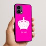 כיסוי בעיצוב אישי עם השם שלך לדגם - Motorola Edge 50 Fusion 5G בעיצוב כתר מלכותי