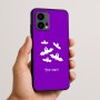 כיסוי בעיצוב אישי עם השם שלך לדגם - Motorola Edge 50 Fusion 5G בעיצוב עטלפים