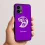 כיסוי בעיצוב אישי עם השם שלך לדגם - Motorola Edge 50 Fusion 5G בעיצוב ראש נשר