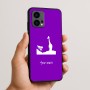 כיסוי בעיצוב אישי עם השם שלך לדגם - Motorola Edge 50 Fusion 5G בעיצוב ג'ירפה באפריקה