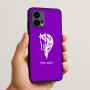 כיסוי בעיצוב אישי עם השם שלך לדגם - Motorola Edge 50 Fusion 5G בעיצוב ראש סוס