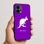 כיסוי בעיצוב אישי עם השם שלך לדגם - Motorola Edge 50 Fusion 5G בעיצוב קנגורו
