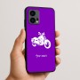 כיסוי בעיצוב אישי עם השם שלך לדגם - Motorola Edge 50 Fusion 5G בעיצוב הארלי-דיווידסון