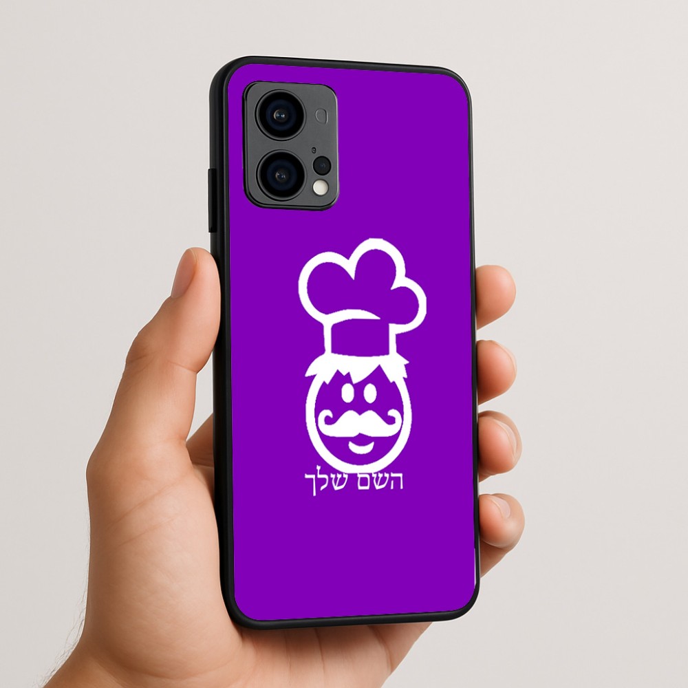 כיסוי בעיצוב אישי עם השם שלך לדגם - Motorola Edge 50 Fusion 5G בעיצוב שף