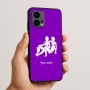 כיסוי בעיצוב אישי עם השם שלך לדגם - Motorola Edge 50 Fusion 5G בעיצוב מזלות - תאומים