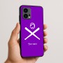 כיסוי בעיצוב אישי עם השם שלך לדגם - Motorola Edge 50 Fusion 5G בעיצוב כדור בסיס