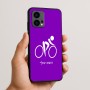 כיסוי בעיצוב אישי עם השם שלך לדגם - Motorola Edge 50 Fusion 5G בעיצוב אופניים אולימפיים