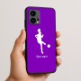 כיסוי בעיצוב אישי עם השם שלך לדגם - Motorola Edge 50 Fusion 5G בעיצוב שחקנית כדורגל - אישה