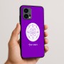כיסוי בעיצוב אישי עם השם שלך לדגם - Motorola Edge 50 Fusion 5G בעיצוב לוח שנה אצטקי של המאיה