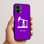 כיסוי בעיצוב אישי עם השם שלך לדגם - Motorola Edge 50 Fusion 5G בעיצוב באר נפט
