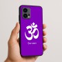 כיסוי בעיצוב אישי עם השם שלך לדגם - Motorola Edge 50 Fusion 5G בעיצוב סמל אום