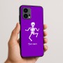 כיסוי בעיצוב אישי עם השם שלך לדגם - Motorola Edge 50 Fusion 5G בעיצוב סקלטון