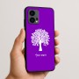כיסוי בעיצוב אישי עם השם שלך לדגם - Motorola Edge 50 Fusion 5G בעיצוב עץ