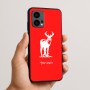 כיסוי בעיצוב אישי עם השם שלך לדגם - Motorola Edge 50 Fusion 5G בעיצוב צבי