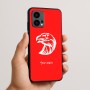 כיסוי בעיצוב אישי עם השם שלך לדגם - Motorola Edge 50 Fusion 5G בעיצוב ראש נשר