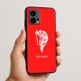 כיסוי בעיצוב אישי עם השם שלך לדגם - Motorola Edge 50 Fusion 5G בעיצוב ראש סוס