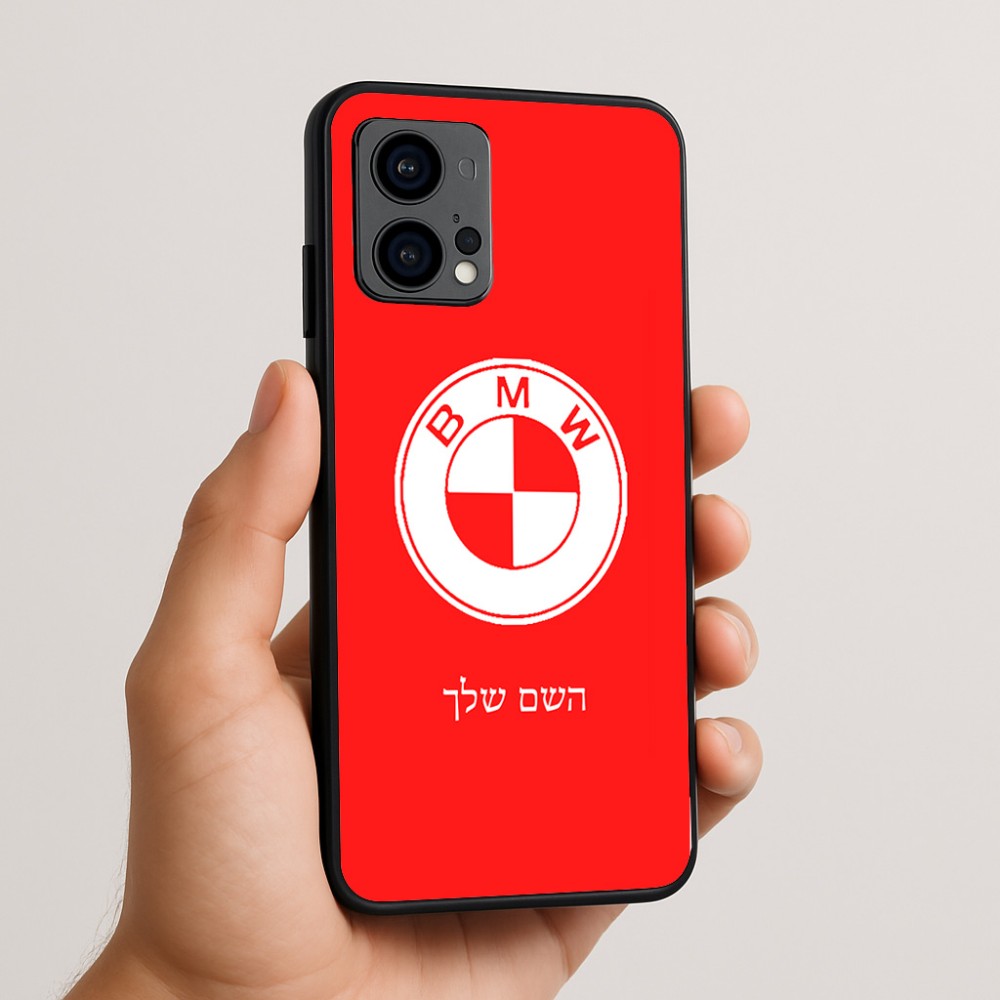 כיסוי בעיצוב אישי עם השם שלך לדגם - Motorola Edge 50 Fusion 5G בעיצוב ב.מ.וו