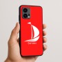 כיסוי בעיצוב אישי עם השם שלך לדגם - Motorola Edge 50 Fusion 5G בעיצוב סירה