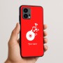 כיסוי בעיצוב אישי עם השם שלך לדגם - Motorola Edge 50 Fusion 5G בעיצוב תקליטור - אזור מוזיקה