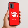 כיסוי בעיצוב אישי עם השם שלך לדגם - Motorola Edge 50 Fusion 5G בעיצוב מזלות - דגים