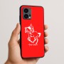כיסוי בעיצוב אישי עם השם שלך לדגם - Motorola Edge 50 Fusion 5G בעיצוב רוכב סוסים 2