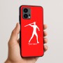 כיסוי בעיצוב אישי עם השם שלך לדגם - Motorola Edge 50 Fusion 5G בעיצוב זורק כידון