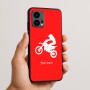 כיסוי בעיצוב אישי עם השם שלך לדגם - Motorola Edge 50 Fusion 5G בעיצוב מוטוקרוס