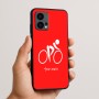 כיסוי בעיצוב אישי עם השם שלך לדגם - Motorola Edge 50 Fusion 5G בעיצוב אופניים אולימפיים