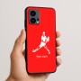 כיסוי בעיצוב אישי עם השם שלך לדגם - Motorola Edge 50 Fusion 5G בעיצוב שחקן טניס
