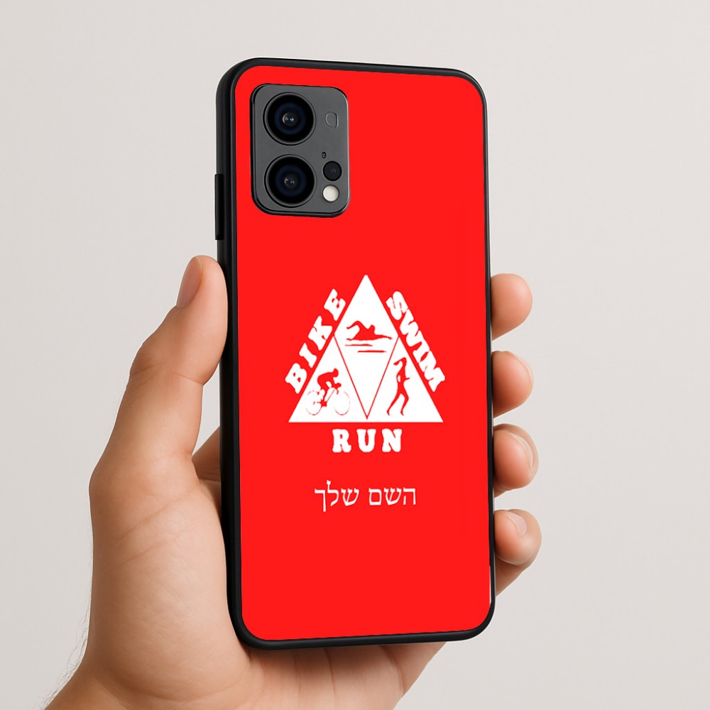 כיסוי בעיצוב אישי עם השם שלך לדגם - Motorola Edge 50 Fusion 5G בעיצוב טריאתלון