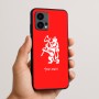 כיסוי בעיצוב אישי עם השם שלך לדגם - Motorola Edge 50 Fusion 5G בעיצוב אריה