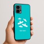 כיסוי בעיצוב אישי עם השם שלך לדגם - Motorola Edge 50 Fusion 5G בעיצוב עטלפים