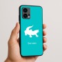 כיסוי בעיצוב אישי עם השם שלך לדגם - Motorola Edge 50 Fusion 5G בעיצוב תנין